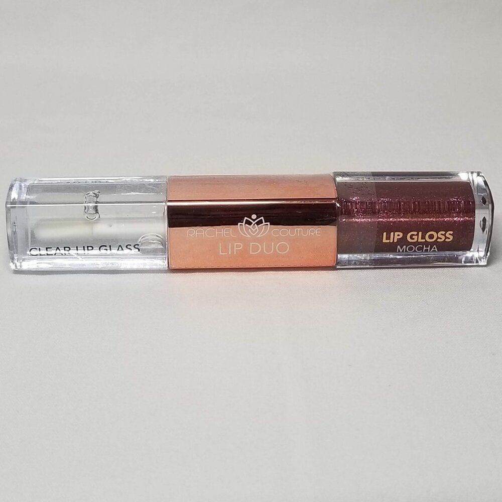 Rachel Couture - Lip Duo - Mocha (rich brown & clear)